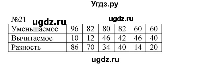 ГДЗ (Решебник №1 к учебнику 2015) по математике 2 класс М.И. Моро / часть 1 / страницы 72-75 (72-75) / 21