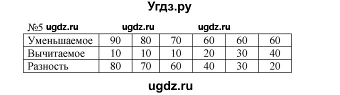 ГДЗ (Решебник №1 к учебнику 2015) по математике 2 класс М.И. Моро / часть 2 / страница 7 (7) / 5