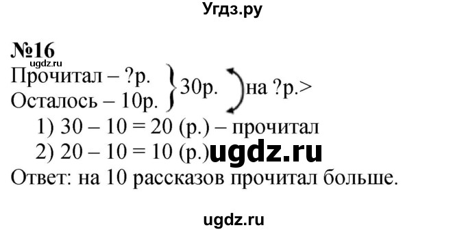 ГДЗ (Решебник к учебнику 2023) по математике 2 класс М.И. Моро / часть 1 / страницы 72-75 (72-75) / 16