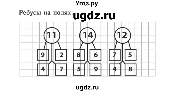 ГДЗ (Решебник №2 к учебнику 2015) по математике 2 класс М.И. Моро / часть 1 / задания на полях страниц / 10