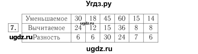 ГДЗ (Решебник №2 к учебнику 2015) по математике 2 класс М.И. Моро / часть 2 / страница 8 (9) / 7
