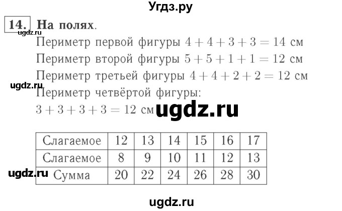 ГДЗ (Решебник №2 к учебнику 2015) по математике 2 класс М.И. Моро / часть 2 / страница 90 (96-99) / 14