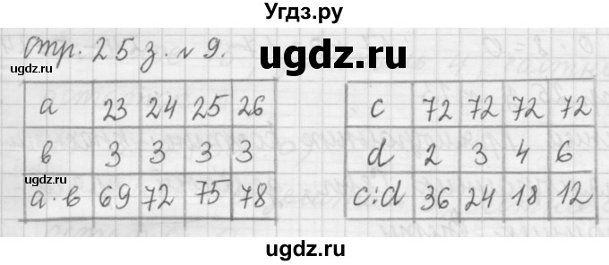 ГДЗ (Решебник №1 к учебнику 2015) по математике 3 класс М.И. Моро / часть 2 / страница 24-25 / 9