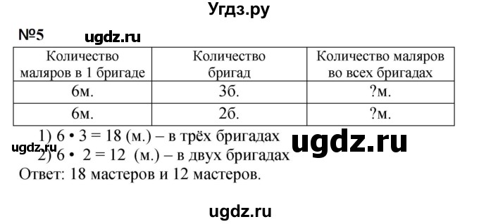 ГДЗ (Решебник 2023) по математике 3 класс М.И. Моро / часть 1 / страница 21 (22) / 5
