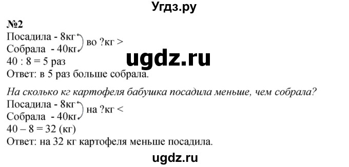 ГДЗ (Решебник 2023) по математике 3 класс М.И. Моро / часть 1 / страница 34 (36) / 2