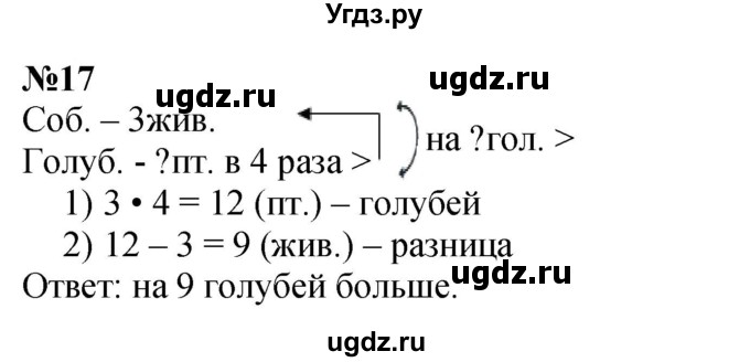 ГДЗ (Решебник 2023) по математике 3 класс М.И. Моро / часть 1 / страница 46-49 (44) / 17