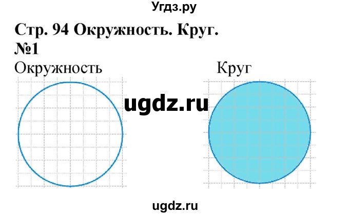 ГДЗ (Решебник 2023) по математике 3 класс М.И. Моро / часть 1 / страница 94-95 (86-87) / 1