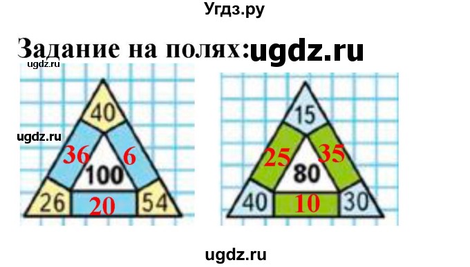 ГДЗ (Решебник 2023) по математике 3 класс М.И. Моро / часть 1 / задание на полях страницы / стр. 65