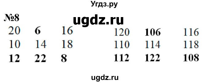 ГДЗ (Решебник 2023) по математике 3 класс М.И. Моро / часть 2 / страница 84 (84) / 8