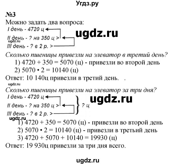 ГДЗ (Решебник к учебнику 2023) по математике 4 класс М.И. Моро / часть 2 / упражнение / 3