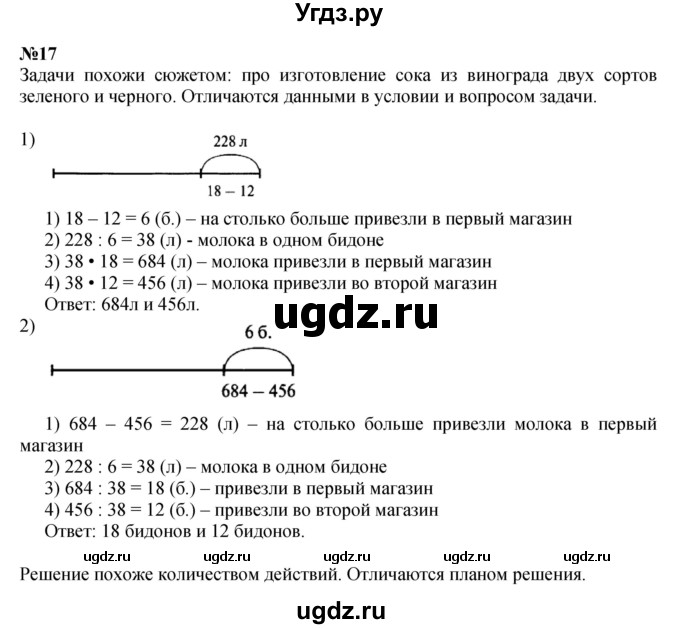 ГДЗ (Решебник к учебнику 2023) по математике 4 класс М.И. Моро / часть 2 / что узнали. чему научились / задания на страницах 56-58 (54-56) / 17