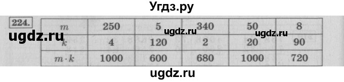 ГДЗ (Решебник №2 к учебнику 2015) по математике 4 класс М.И. Моро / часть 2 / упражнение / 224