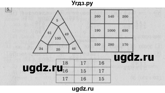 ГДЗ (Решебник №2 к учебнику 2015) по математике 4 класс М.И. Моро / часть 2 / наши проекты / страницы 40-41 / 5