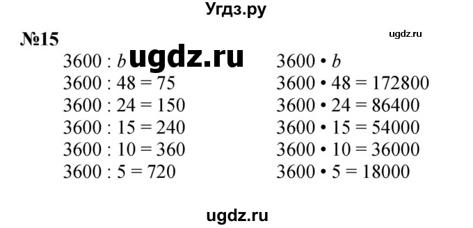 ГДЗ (Решебник к учебнику 2023) по математике 4 класс М.И. Моро / часть 2 / что узнали. чему научились / задания на страницах 84-87 (82-85) / 15