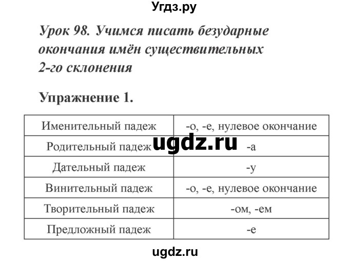 ГДЗ (Решебник №2) по русскому языку 3 класс (рабочая тетрадь (пишем грамотно)) Кузнецова М.И. / часть 2. страница / 15