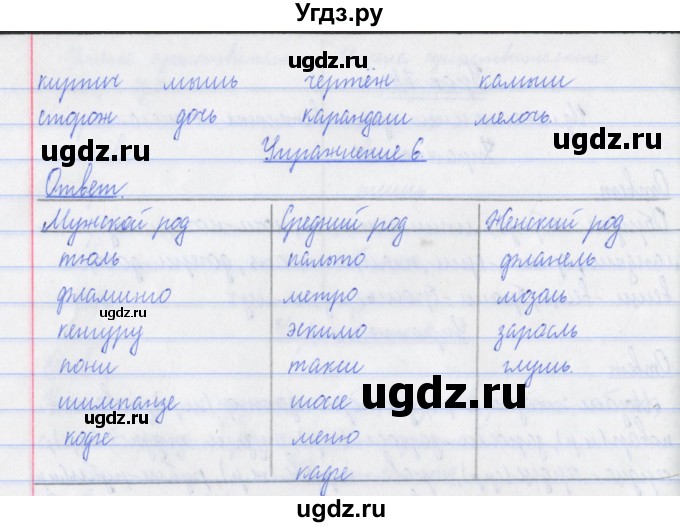 ГДЗ (Решебник №1) по русскому языку 3 класс (рабочая тетрадь (пишем грамотно)) Кузнецова М.И. / часть 1. страница / 50(продолжение 2)