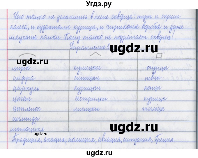 ГДЗ (Решебник №1) по русскому языку 3 класс (рабочая тетрадь (пишем грамотно)) Кузнецова М.И. / часть 2. страница / 51(продолжение 2)