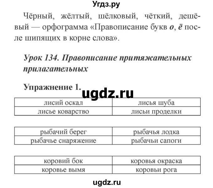 ГДЗ (Решебник №2) по русскому языку 3 класс (рабочая тетрадь (пишем грамотно)) Кузнецова М.И. / часть 2. страница / 50(продолжение 2)