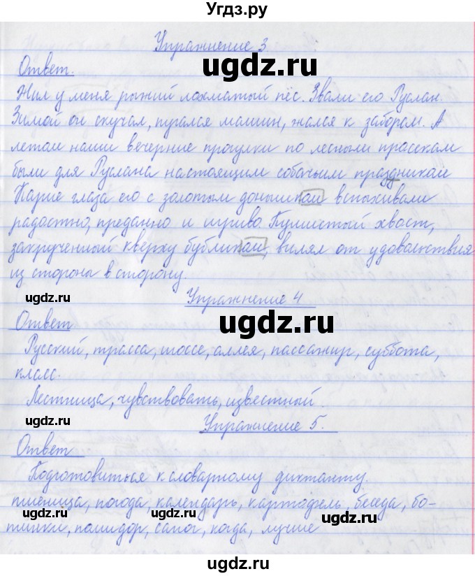 ГДЗ (Решебник №1) по русскому языку 3 класс С.В. Иванов / урок / 113(продолжение 2)