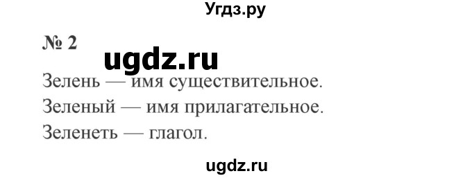 ГДЗ (Решебник №2) по русскому языку 3 класс В.П. Канакина / часть 2 / проверь себя / стр. 89 / 2