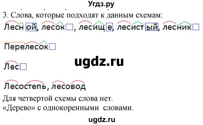 ГДЗ (Решебник №1) по русскому языку 3 класс В.П. Канакина / часть 1 / наши проекты / стр. 101 / 3