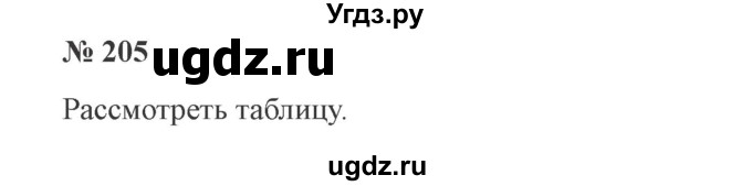 ГДЗ (Решебник №2) по русскому языку 3 класс В.П. Канакина / часть 2 / упражнение / 205
