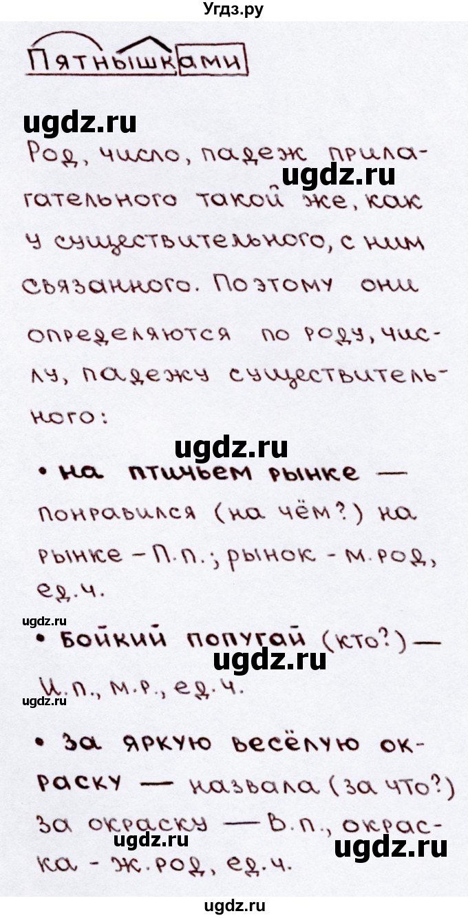 ГДЗ (Решебник №3) по русскому языку 3 класс В.П. Канакина / часть 2 / упражнение / 148(продолжение 2)