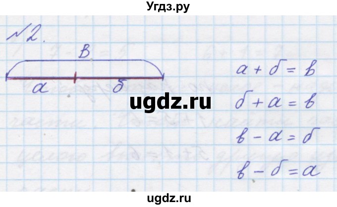 ГДЗ (Решебник учебнику 2023) по математике 1 класс Л.Г. Петерсон / часть 2 / урок 1 / 2