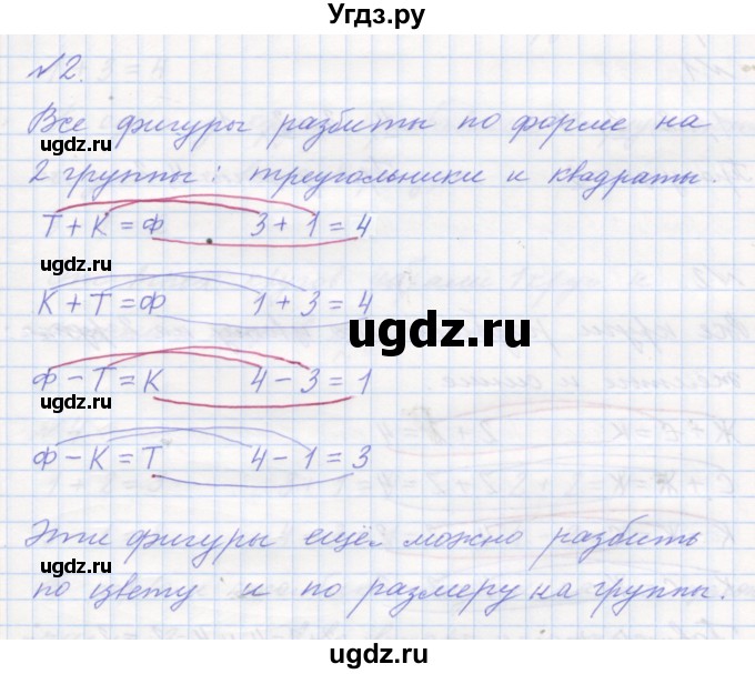 ГДЗ (Решебник к учебнику 2016) по математике 1 класс Л.Г. Петерсон / часть 1 / урок 22 / 2