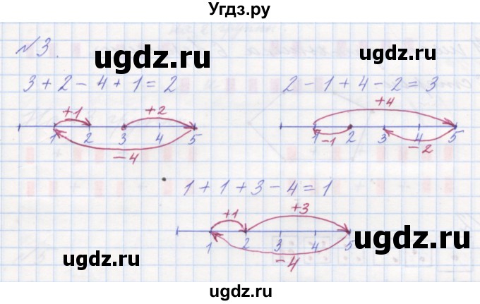 ГДЗ (Решебник к учебнику 2016) по математике 1 класс Л.Г. Петерсон / часть 1 / урок 32 / 3