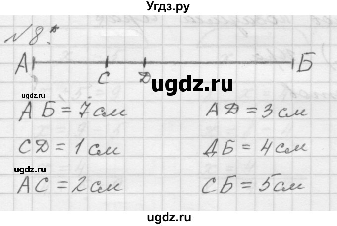 ГДЗ (Решебник к учебнику 2016) по математике 1 класс Л.Г. Петерсон / часть 3 / урок 16 / 8