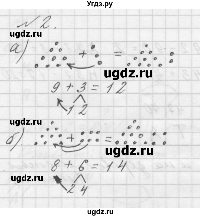 ГДЗ (Решебник к учебнику 2016) по математике 1 класс Л.Г. Петерсон / часть 3 / урок 39 / 2