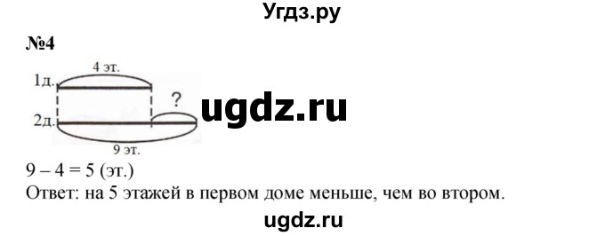 ГДЗ (Решебник к учебнику 2022 6-е изд.) по математике 1 класс Л.Г. Петерсон / часть 2 / урок 28 / 4