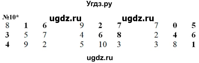 ГДЗ (Решебник к учебнику 2022 6-е изд.) по математике 1 класс Л.Г. Петерсон / часть 3 / урок 39 / 10