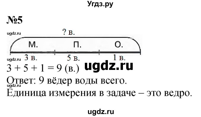 ГДЗ (Решебник к учебнику 2022 6-е изд.) по математике 1 класс Л.Г. Петерсон / часть 3 / урок 6 / 5