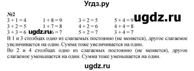 ГДЗ (Решебник к учебнику 2022 4-е изд.) по математике 1 класс Л.Г. Петерсон / часть 2 / урок 12 / 2