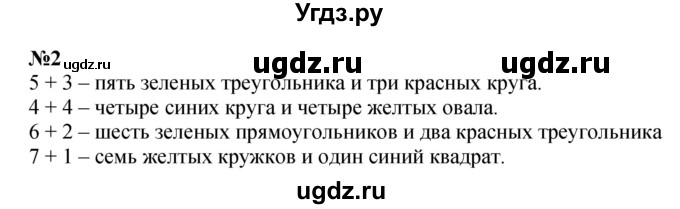 ГДЗ (Решебник к учебнику 2022 4-е изд.) по математике 1 класс Л.Г. Петерсон / часть 2 / урок 9 / 2