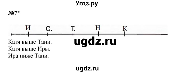 ГДЗ (Решебник к учебнику 2022 4-е изд.) по математике 1 класс Л.Г. Петерсон / часть 3 / урок 13 / 7