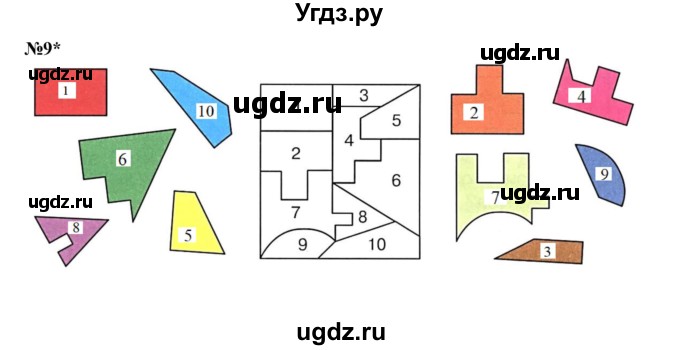 ГДЗ (Решебник к учебнику 2022 4-е изд.) по математике 1 класс Л.Г. Петерсон / часть 3 / урок 17 / 9