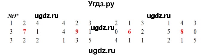 ГДЗ (Решебник к учебнику 2022 4-е изд.) по математике 1 класс Л.Г. Петерсон / часть 3 / урок 9 / 9