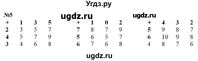 ГДЗ (Решебник к учебнику 2022 6-е изд.) по математике 1 класс Л.Г. Петерсон / часть 3 / урок 15 / 5