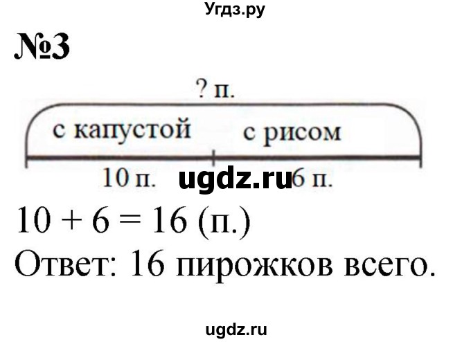 ГДЗ (Решебник к учебнику 2022 6-е изд.) по математике 1 класс Л.Г. Петерсон / часть 3 / урок 29 / 3