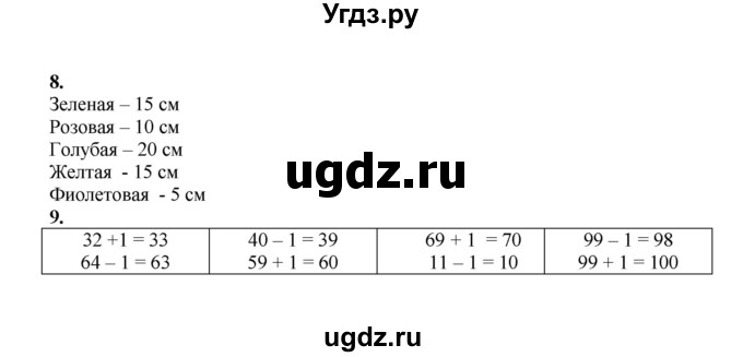 ГДЗ (Решебник к учебнику 2023) по математике 2 класс Рудницкая В.Н. / часть 1 (страница) / 80(продолжение 2)