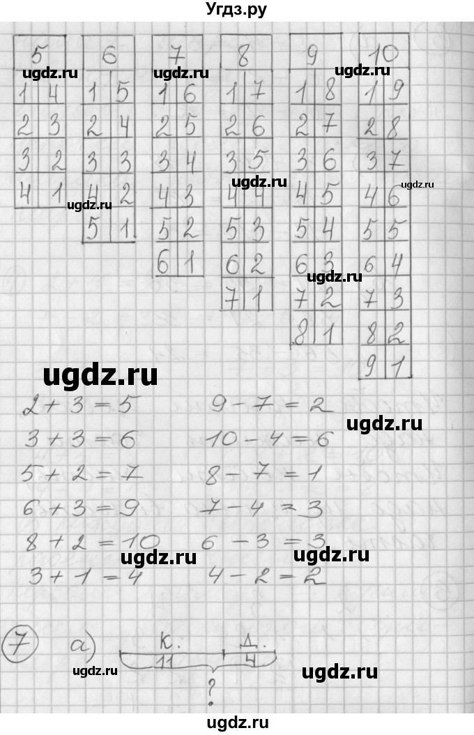 ГДЗ (Решебник) по математике 2 класс (Перспектива) Петерсон Л.Г. / часть 1. страница / 3(продолжение 4)