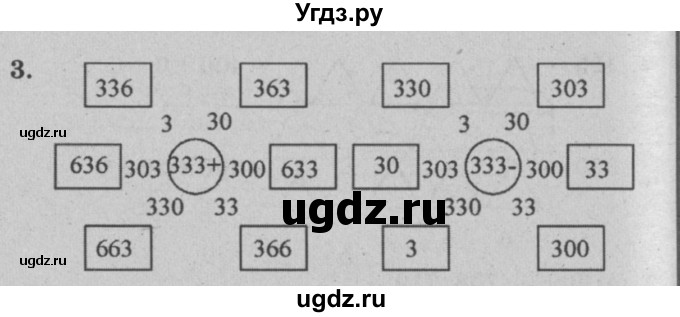 ГДЗ (решебник) по математике 2 класс (самостоятельные и контрольные работы) Л.Г. Петерсон / выпуск 2-1 / часть 1 / сам. раб. уроки 22-23 / 3