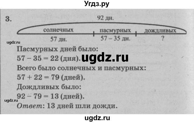 ГДЗ (решебник) по математике 2 класс (самостоятельные и контрольные работы) Л.Г. Петерсон / выпуск 2-1 / часть 1 / сам. раб. уроки 26-27 / 3