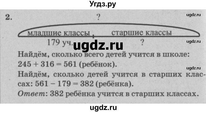 ГДЗ (решебник) по математике 2 класс (самостоятельные и контрольные работы) Л.Г. Петерсон / выпуск 2-1 / часть 2 / самостоятельная работа / 2