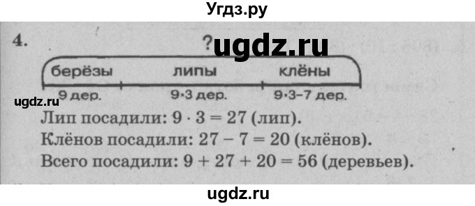 ГДЗ (решебник) по математике 2 класс (самостоятельные и контрольные работы) Л.Г. Петерсон / выпуск 2-1 / часть 3 / кр. уроки 23-30 / 4