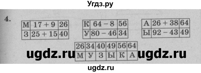 ГДЗ (решебник) по математике 2 класс (самостоятельные и контрольные работы) Л.Г. Петерсон / выпуск 2-2 / часть 1 / сам. раб. к урокам 22-23 / 4