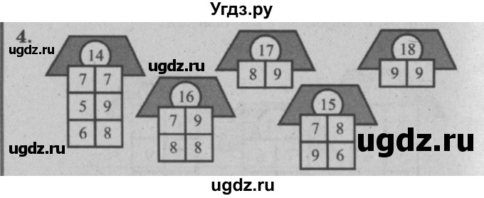 ГДЗ (решебник) по математике 2 класс (самостоятельные и контрольные работы) Л.Г. Петерсон / выпуск 2-2 / часть 1 / сам. раб. к урокам 7-8 / 4